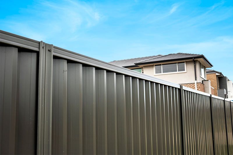 Metal Boundary Fence — Numurkah, VIC — L & J Webb’s Fencing