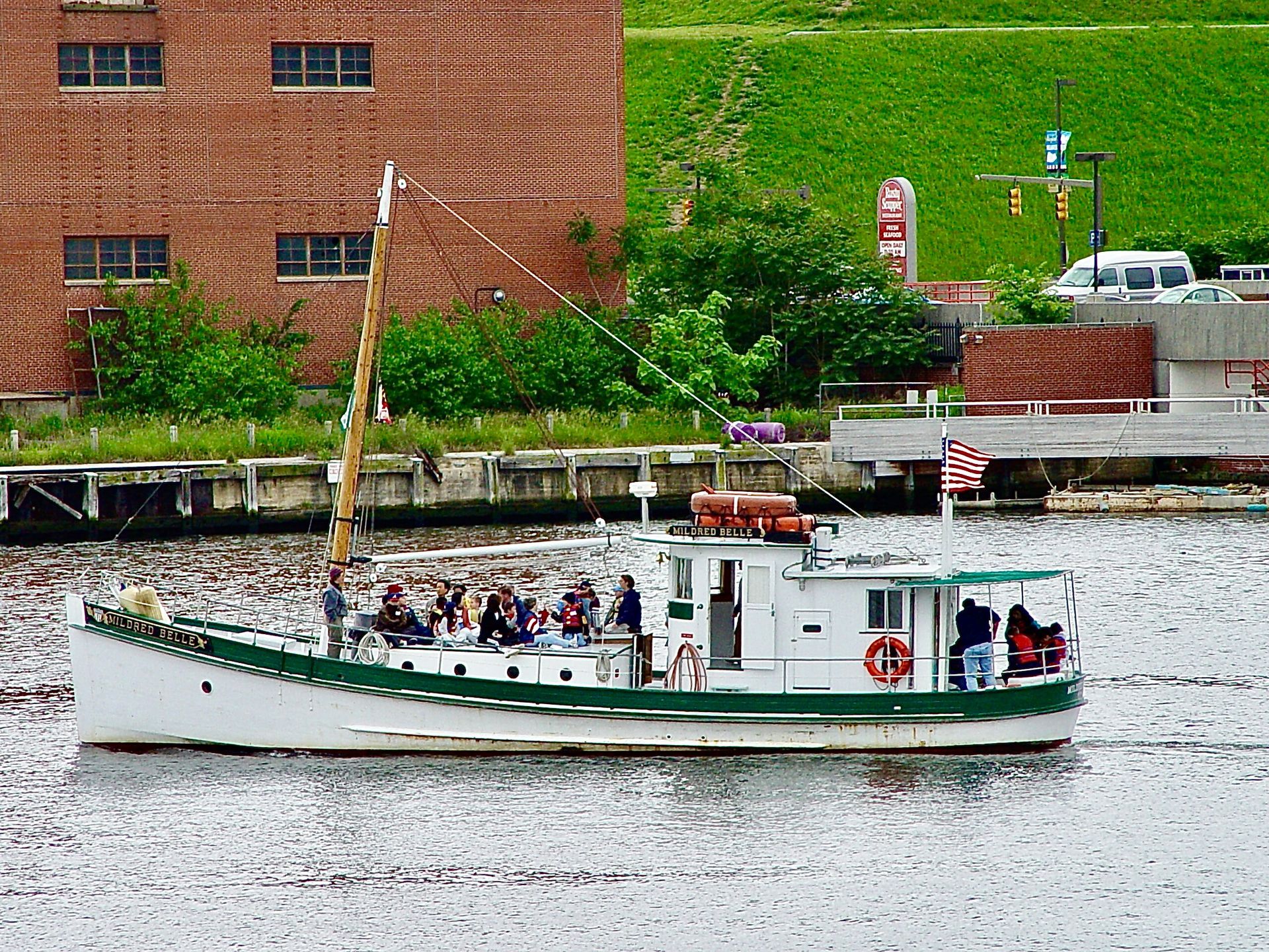 A sailboat with the number 5 01 on the sail