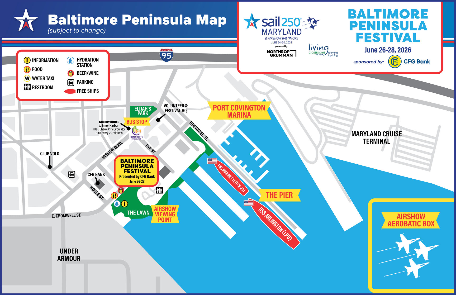 Baltimore Peninsula Map