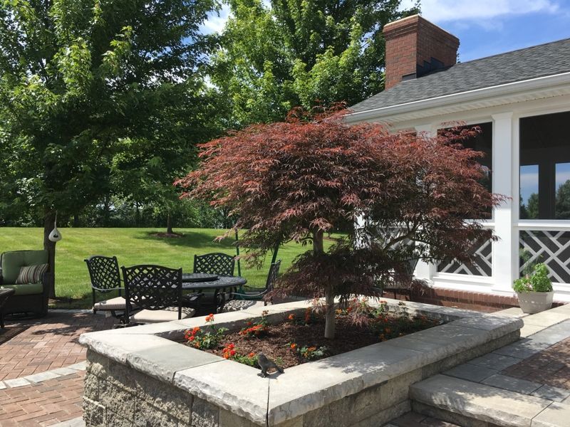 House with Patio — Atwater, OH — Northern Buckeye Lawn & Landscape