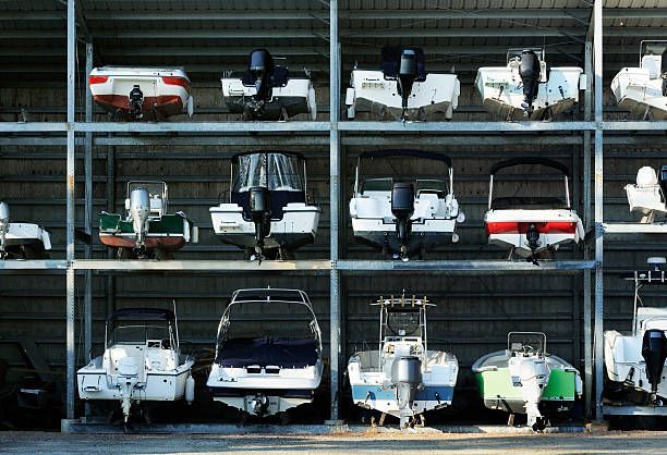 Boat storage racks