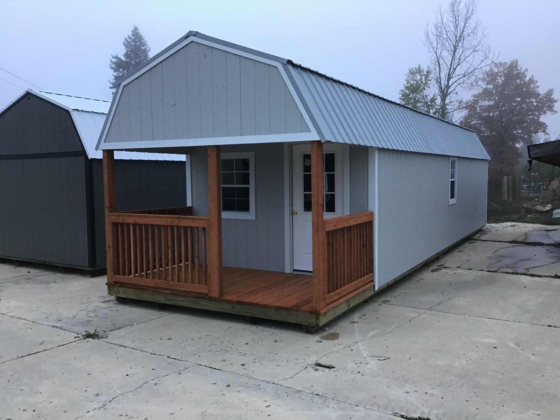 High quality portable cabin with lofts for sale in Libby, MT