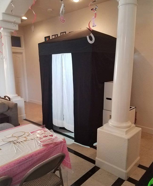 Canopy Style Photo Booth