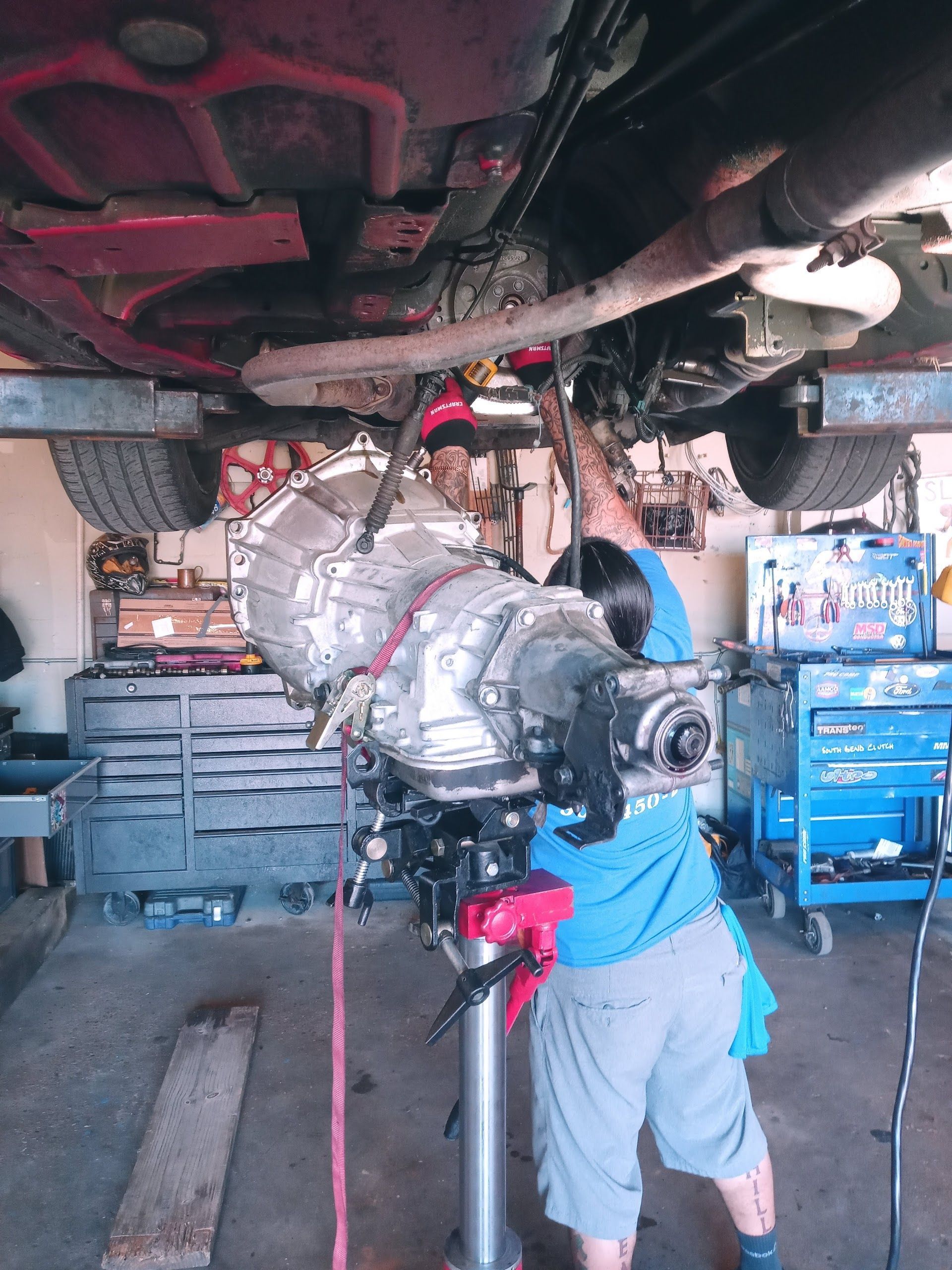 Transmission Repair Under Vehicle | TransZilla Automotive