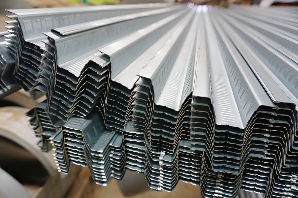 A Bunch Of Metal Sheets Stacked On Top Of Each Other — Antons Recycling In Ciccone, NT