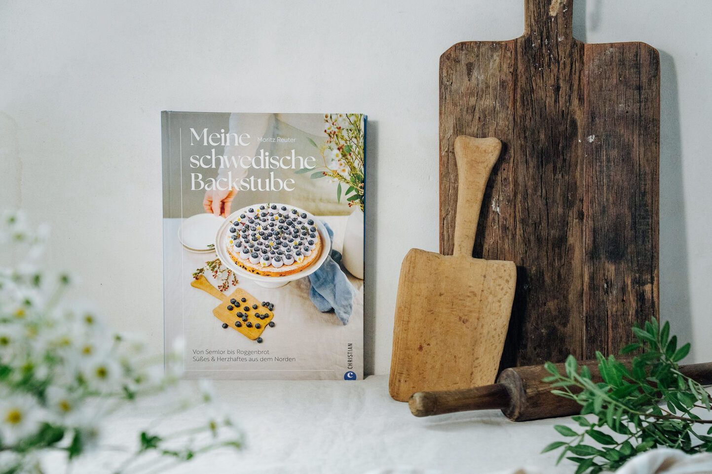 Entdecke das schwedische Backbuch „Meine schwedische Backstube“ mit nordischen Rezepten.