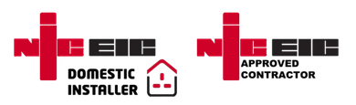 Two logos: Left,