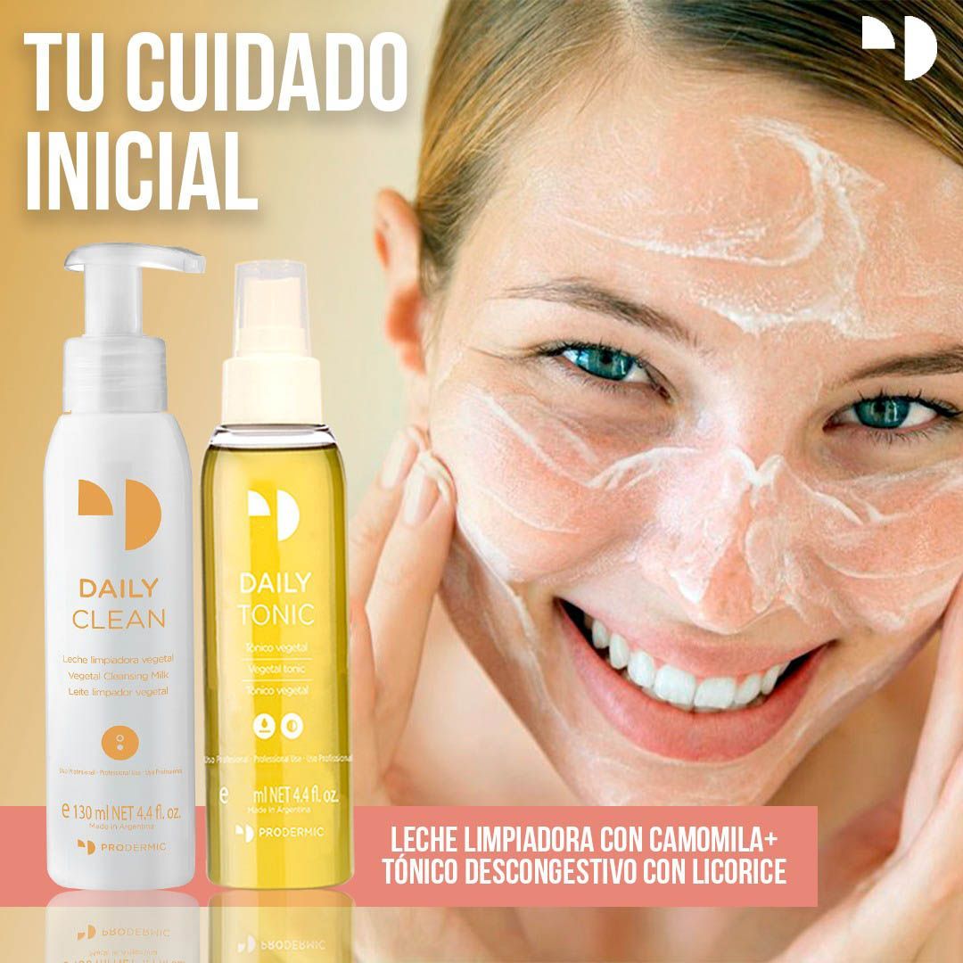 KIT LECHE LIMPIADORA CON MAMOMILA  + TONICO DESCONGESTICO CON LICORICE