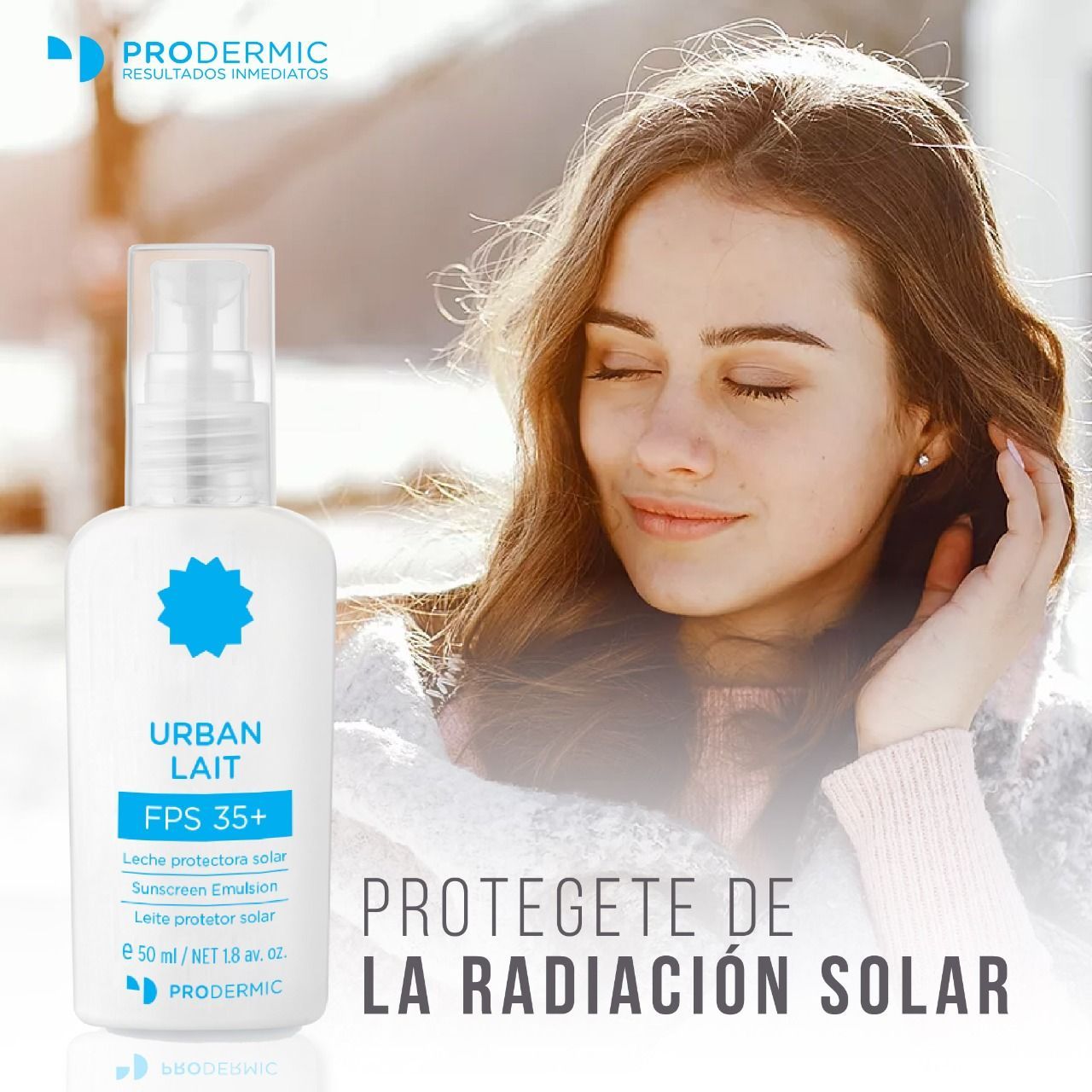 URBAN LAIT 35 + PROTECTOR SOLAR 50ML/G