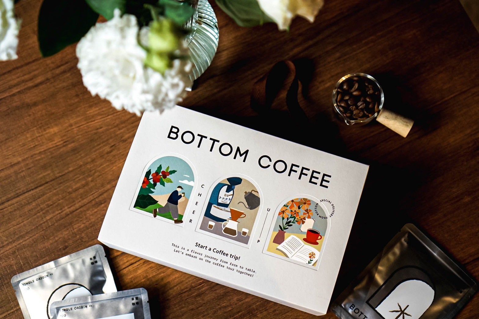 【本質咖啡】Start a Coffee Trip｜咖啡之禮｜濾掛咖啡禮盒（12包）