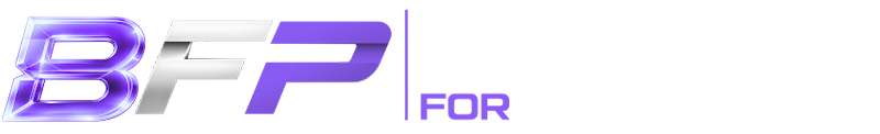 Purple “BFP Performance” logo on a white background
