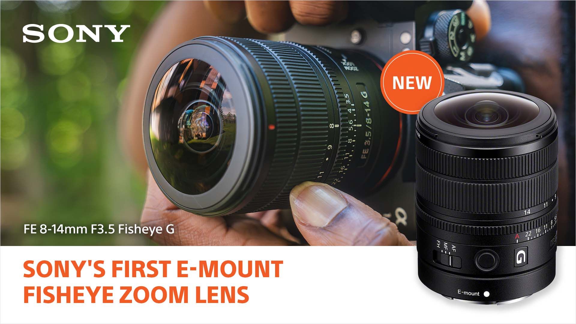 Sony 8-14mm Fisheye G Lens