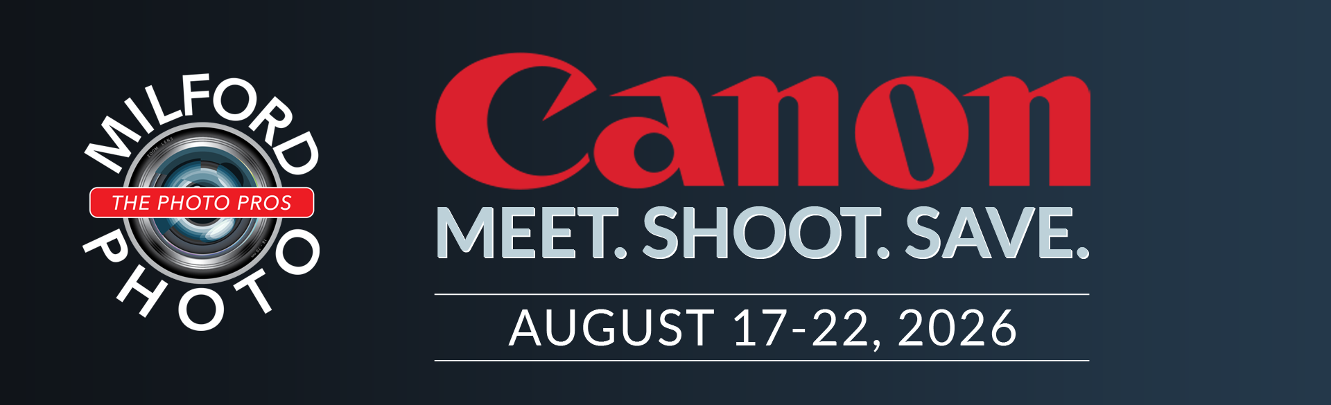 Canon Day at Milford Photo