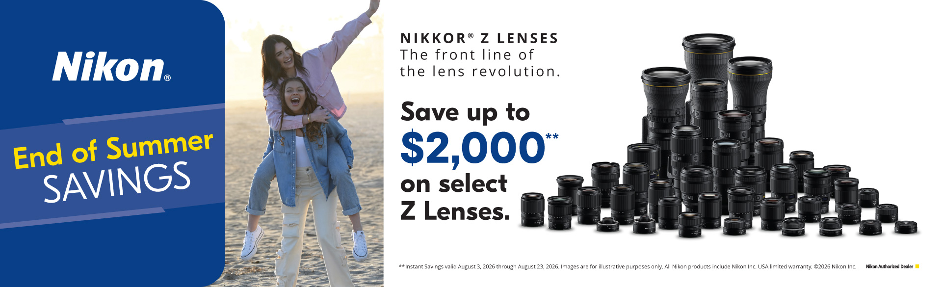 Save on Nikon at Milford Photo