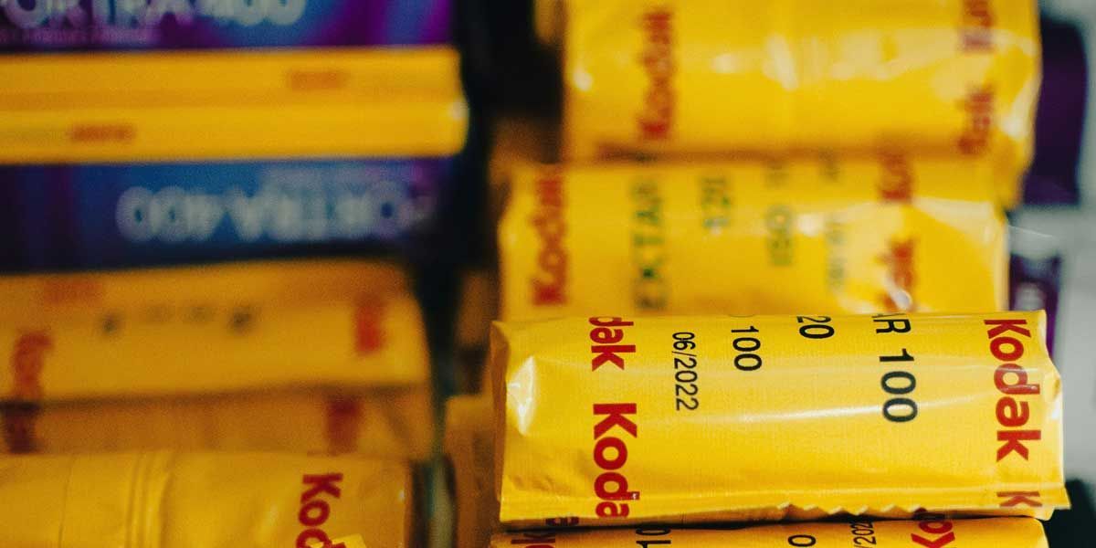 rolls of Kodak film