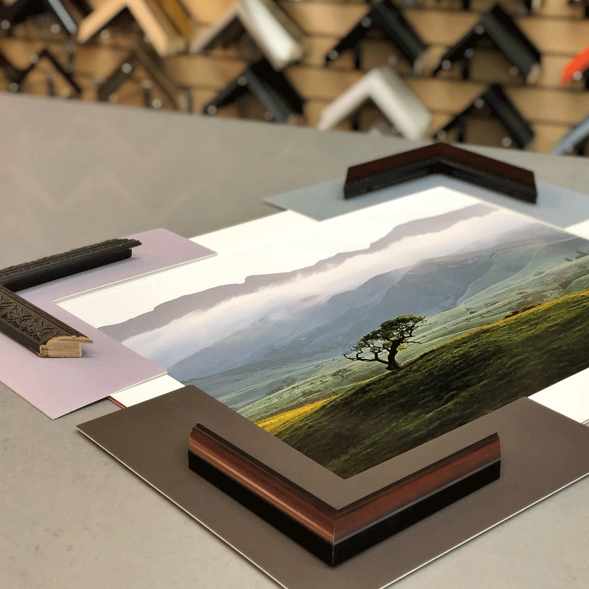 Custom Framing at Milford Photo