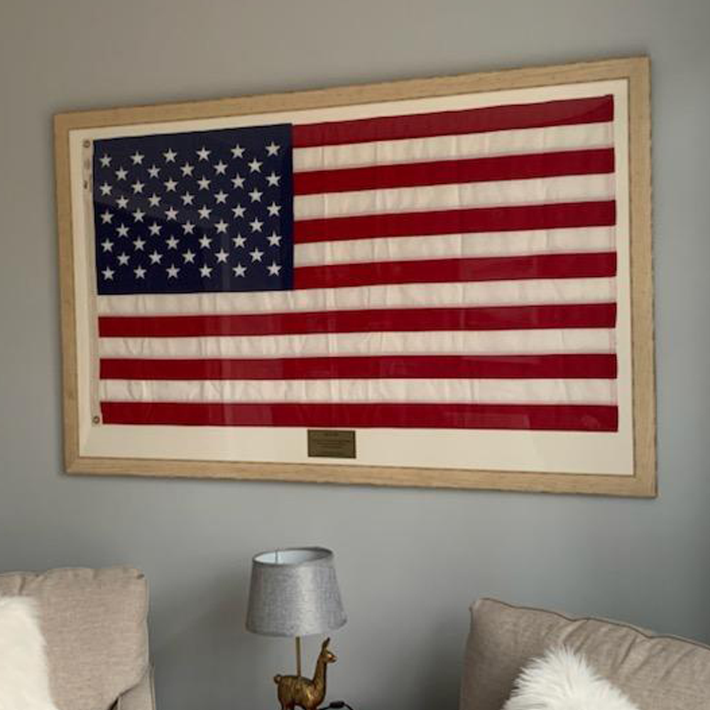 custom framing flag