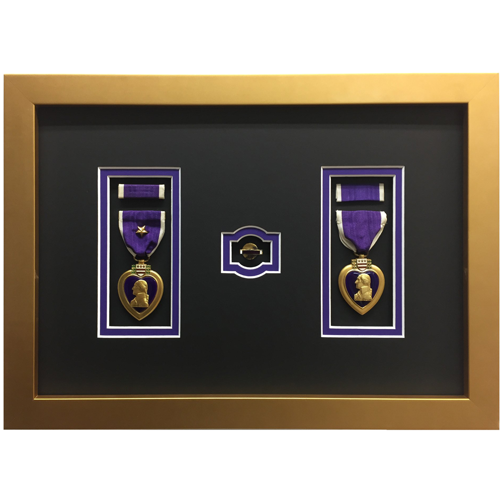 custom framing medals