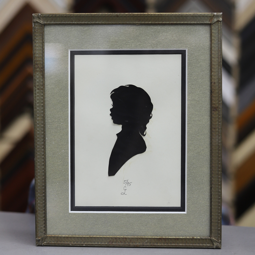 custom framing silhouette