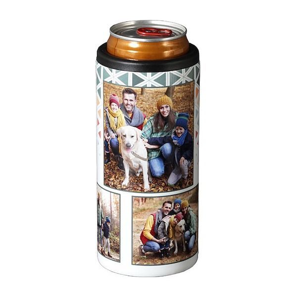custom photo can hugger koozie