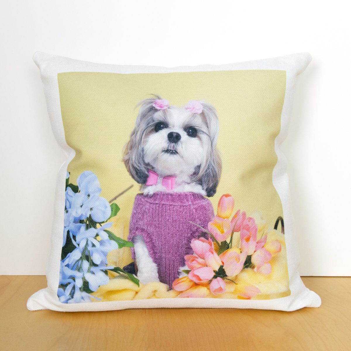 custom photo pillow