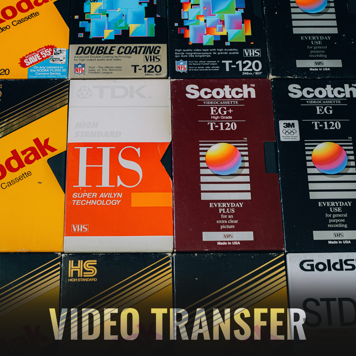 Video Transfer services at Milford Photo