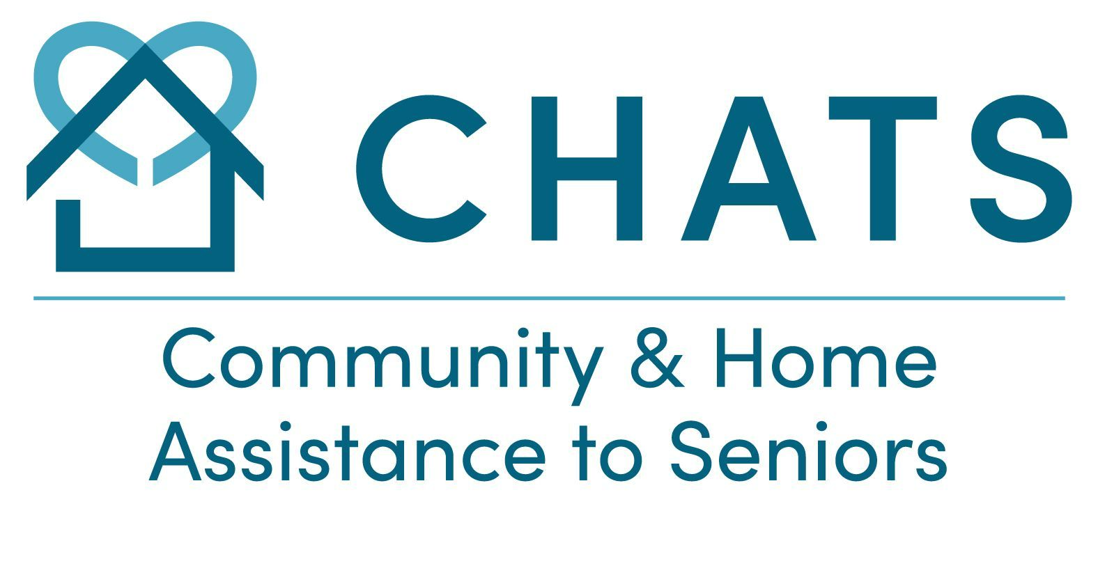 The logo for chats community and home assistance to seniors.