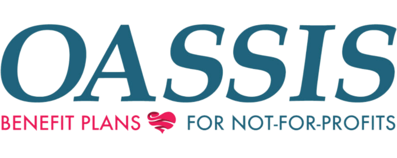 The logo for oasis benefit plans for not-for-profits