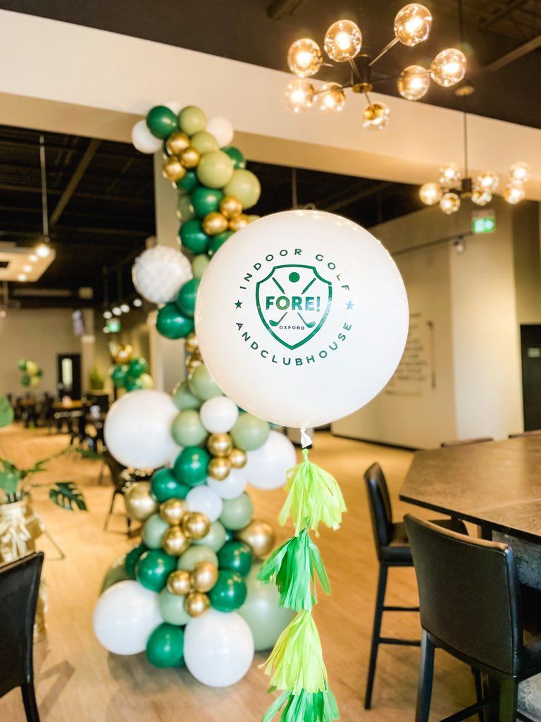 Customized party decor