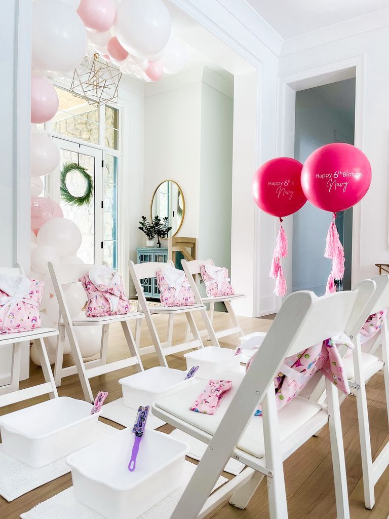 Customized party decor