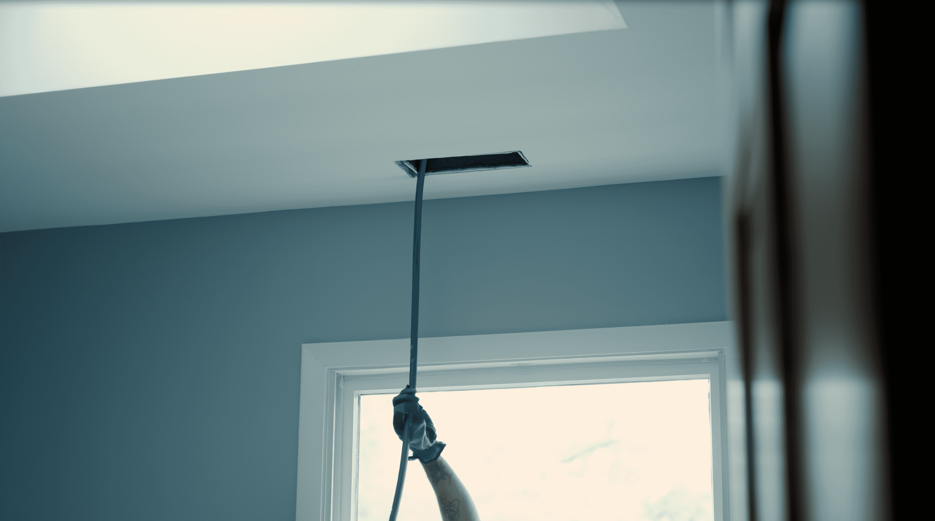 Vent in ceiling
