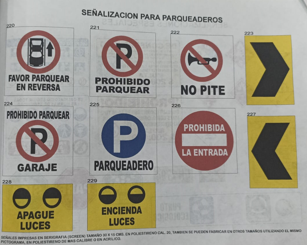 señalización
