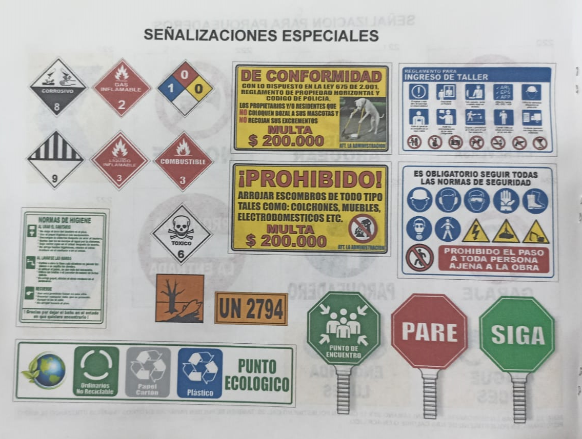 señalización