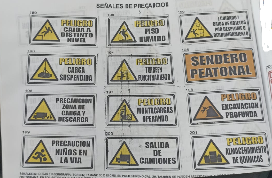 señalización