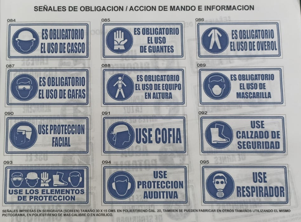 señalización