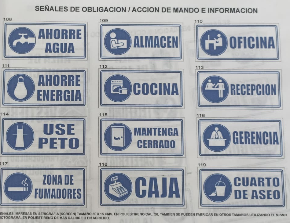 señalización