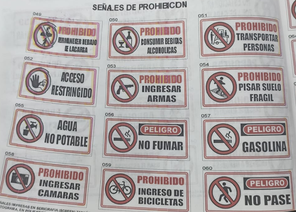 señalización