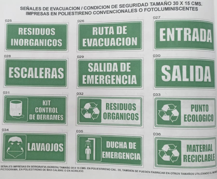 señalización