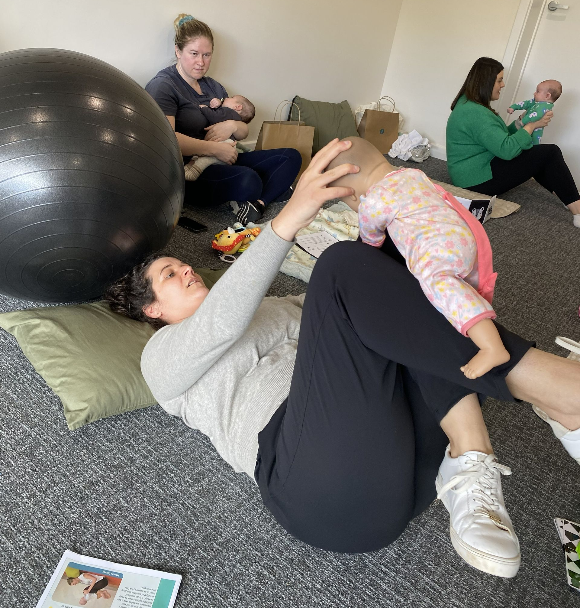 Group Tummy Time Session Adelaide