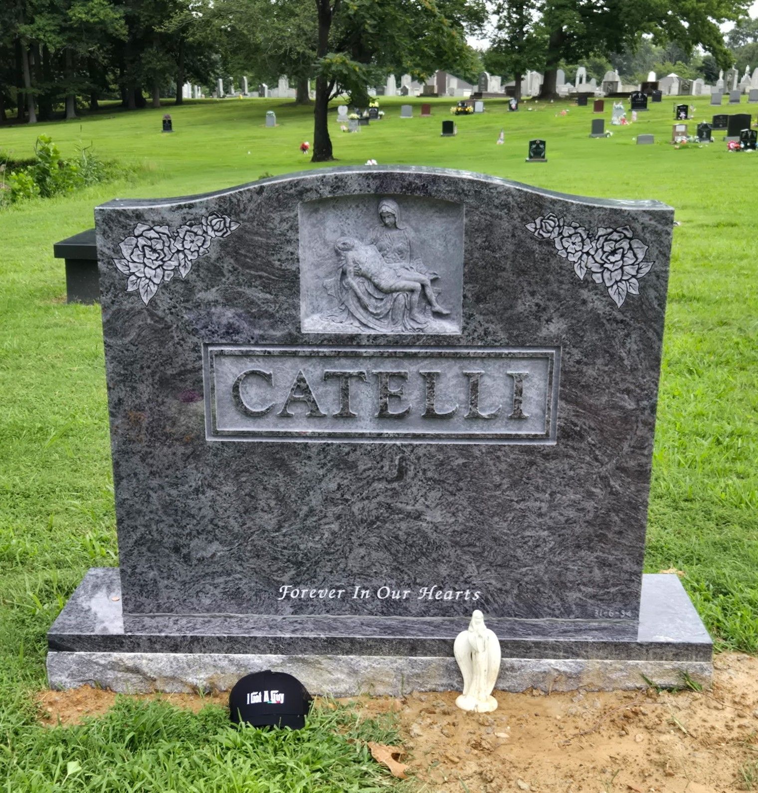 upright headstones