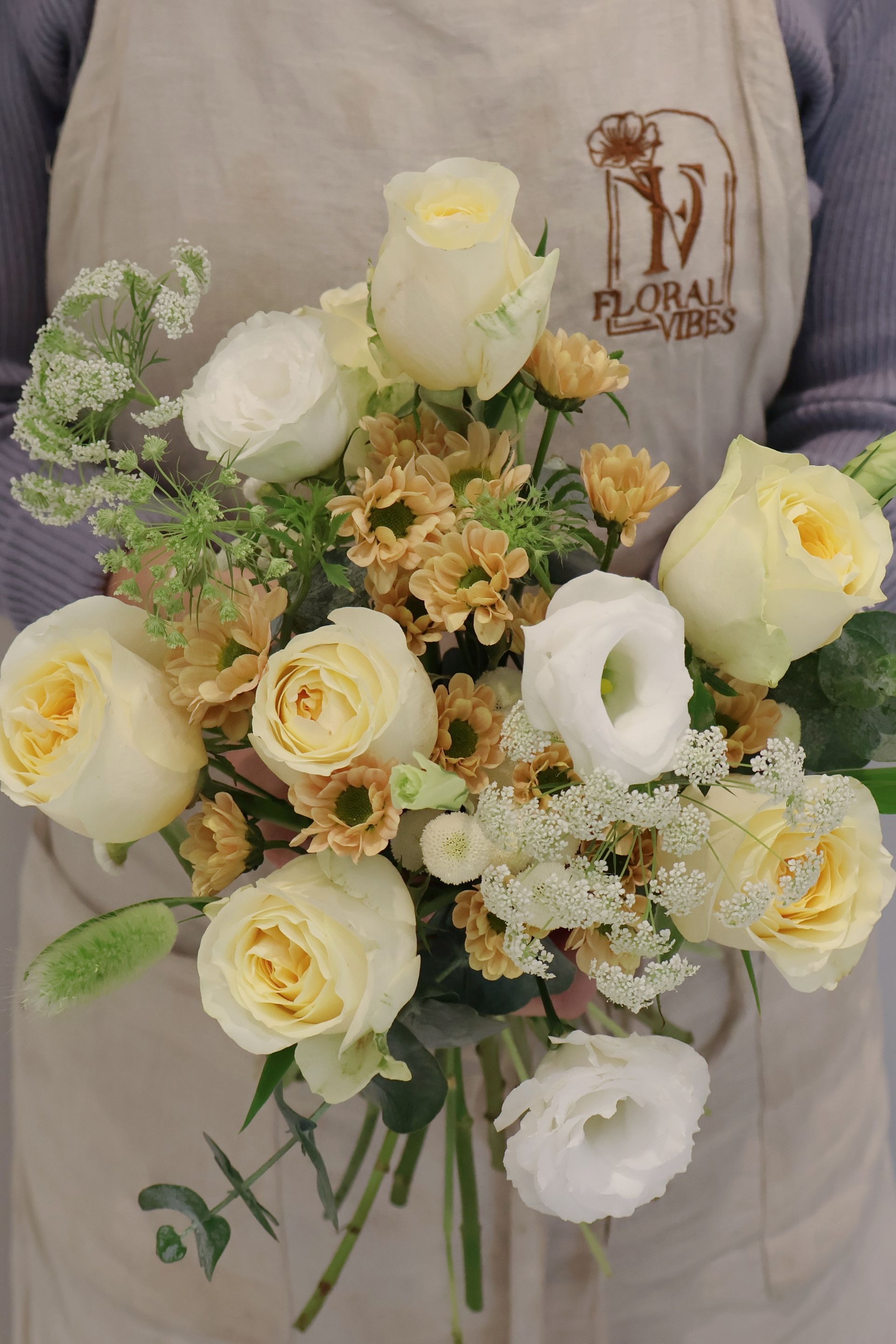 伴日花所,floralvibes,婚禮捧花