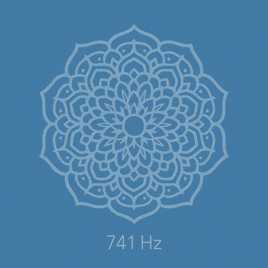 伴日花所,牽牛花,741Hz