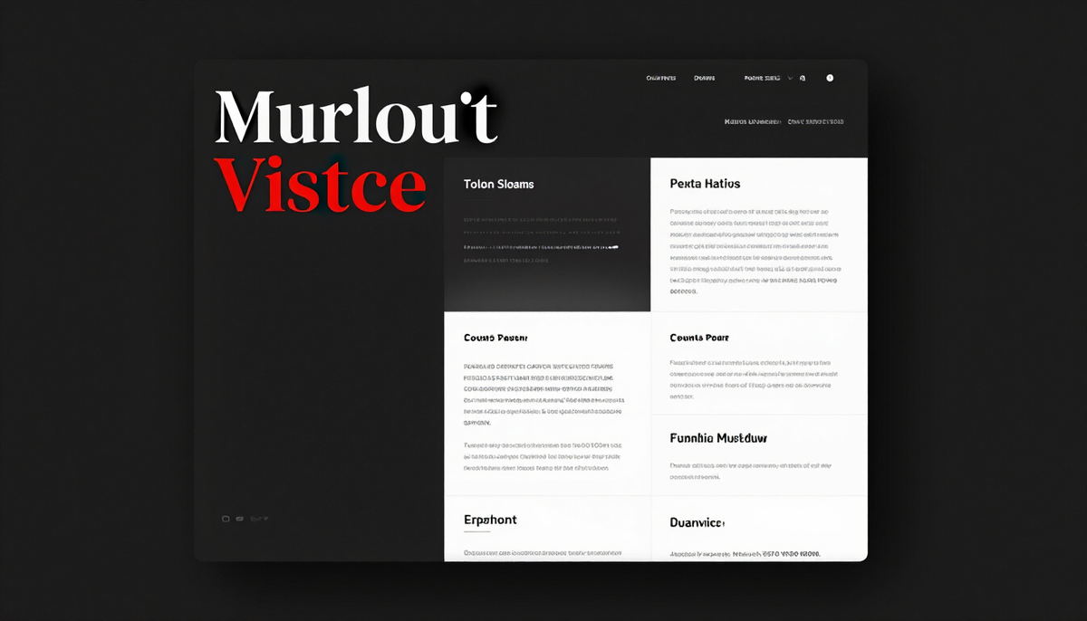 Placeholder website design example: Advanced Business Website