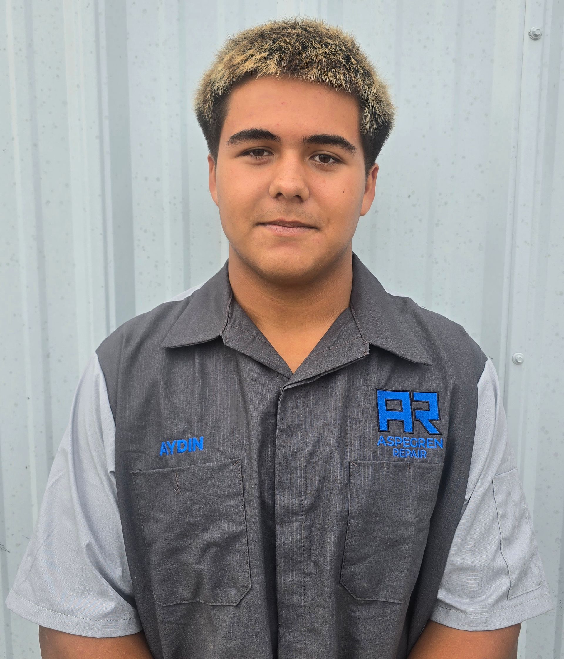 Aydin at Aspegren Repair in Sutton, NE