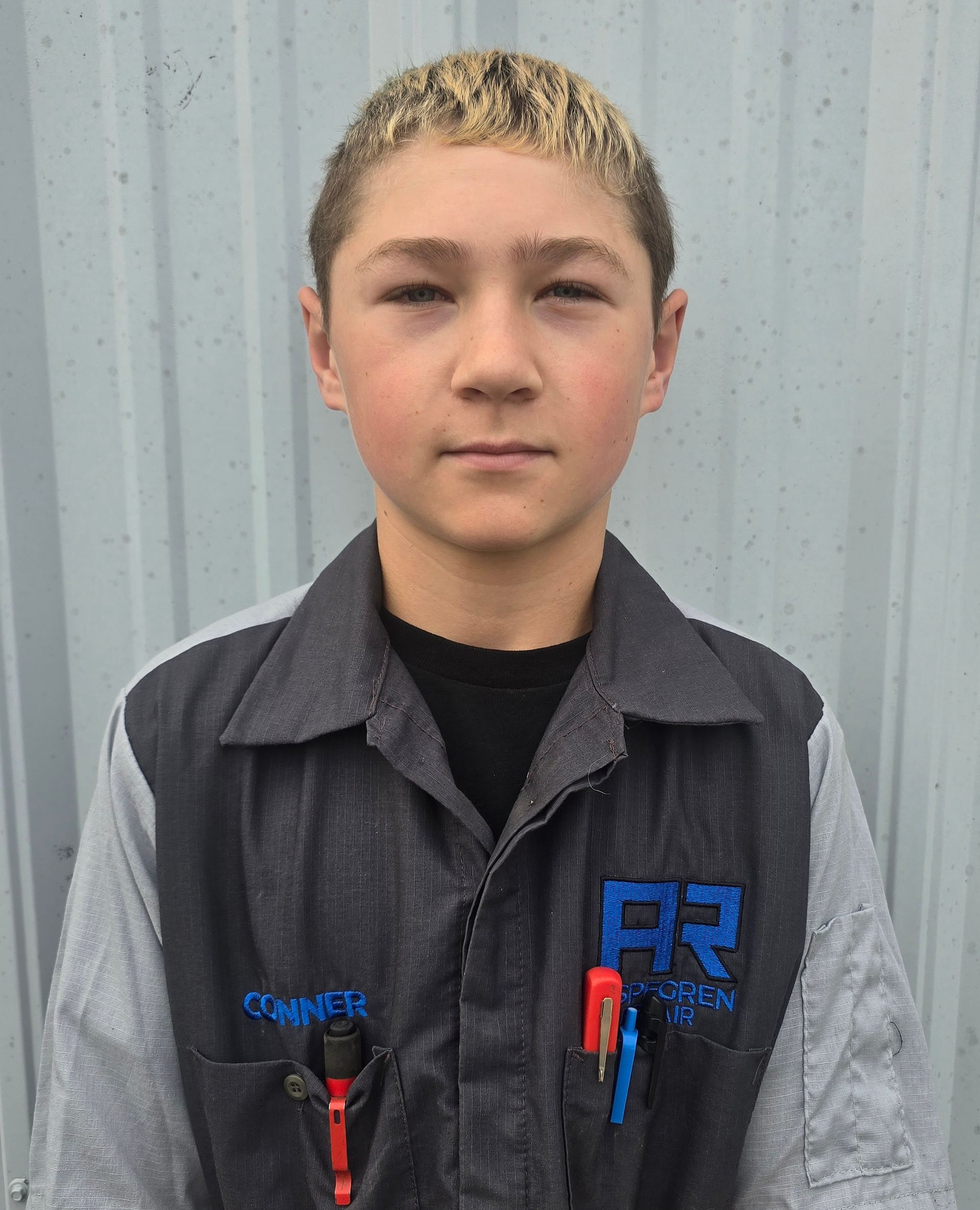 Conner at Aspegren Repair in Sutton, NE