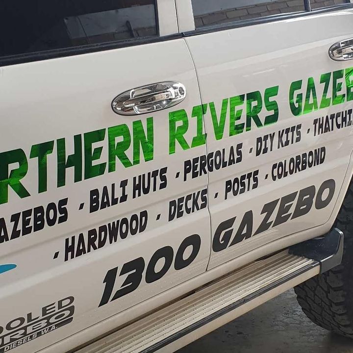 Side of a White Van With Green and Black Business Signage — Fresh Print Signs In South Murwillumbah, NSW