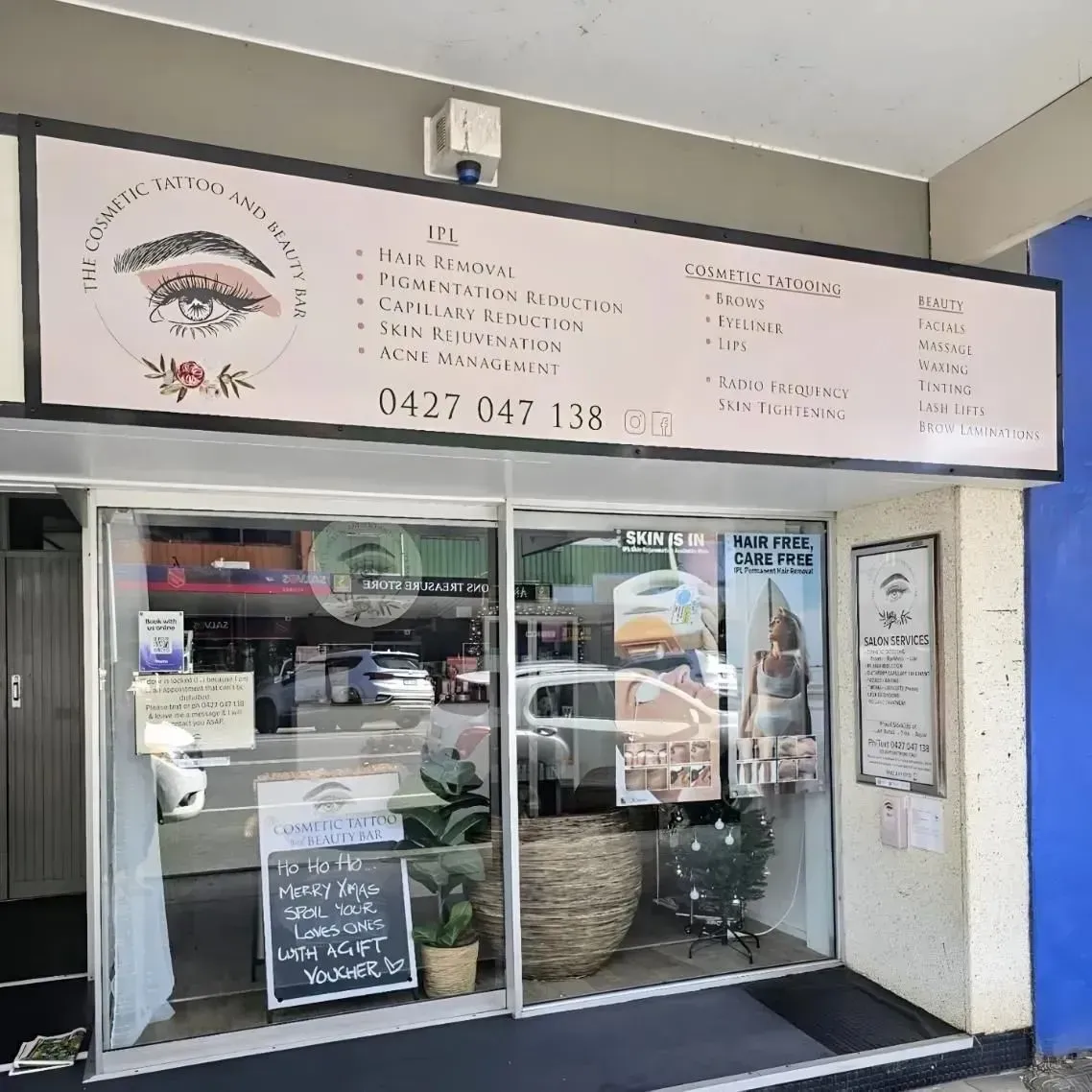 Storefront With Large Pink Sign — Fresh Print Signs In South Murwillumbah, NSW
