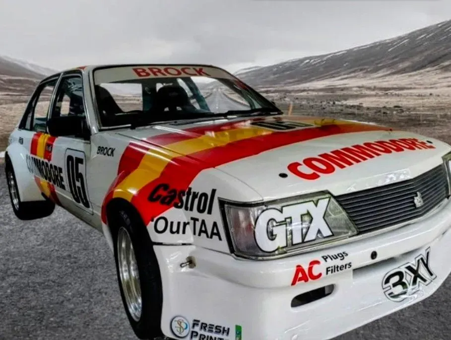 Rally Car With Red and White Livery on a Snowy Mountain Road — Fresh Print Signs In South Murwillumbah, NSW