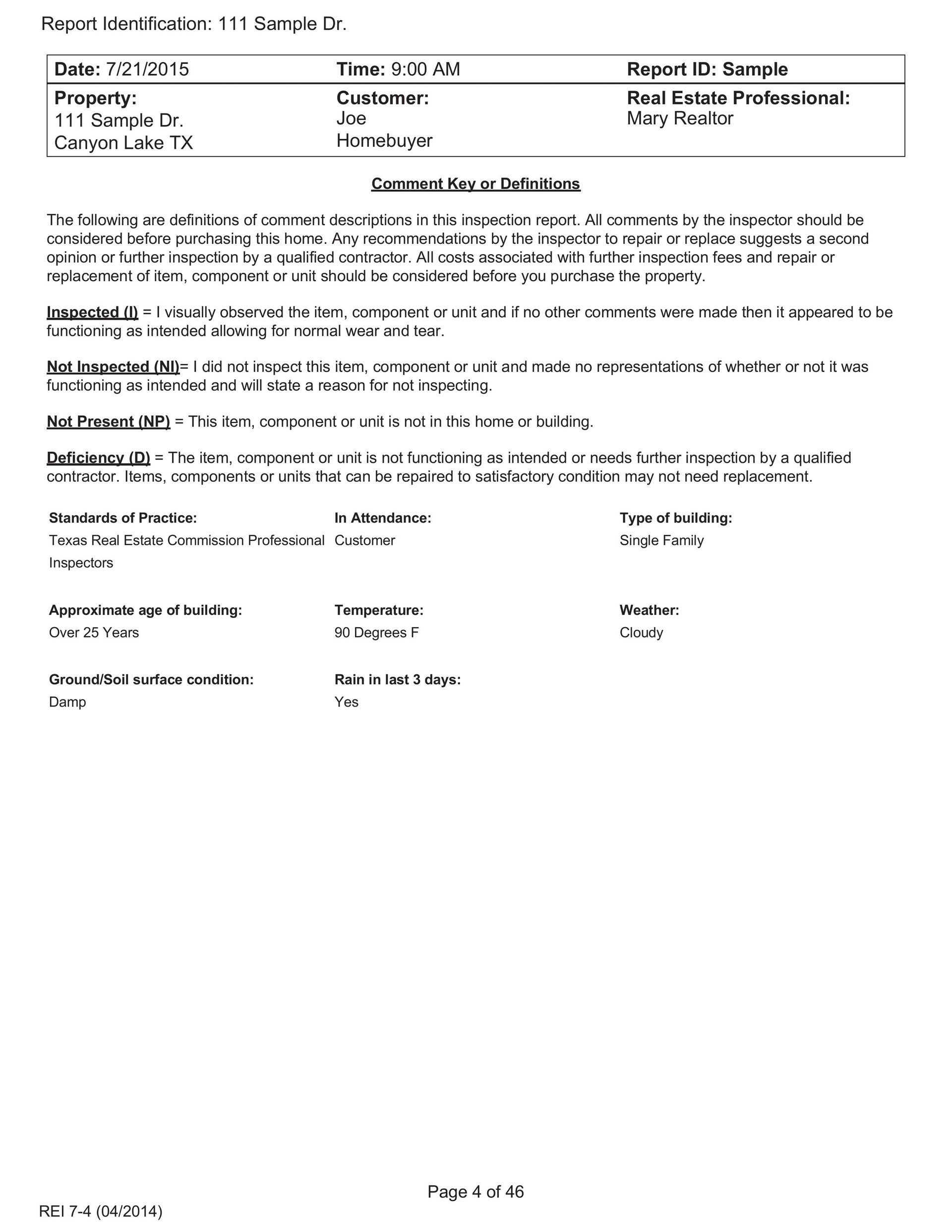 A formal document titled