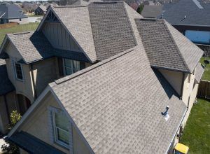 a photo of a roof